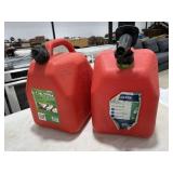 2 5 Gallon Gas Jugs