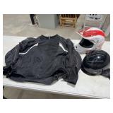 Motorcycle Jacket / Helmets