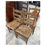 4 Vintage Chairs
