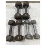 50lbs of Dumbbells