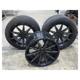 3 Wheels / 2 Tires
