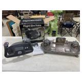 Flight Sim Yoke w/ Box / Inkwell Desk Set