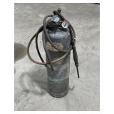Vintage Acetylene Tank & Torch Set