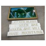 Light Up & Sound Picture / Wooden Sign