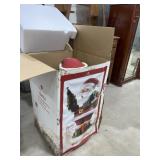 Heavy Resin Santa in Box