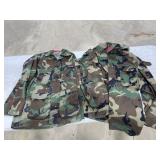 Camo Woodland Hunting Jacket (size M) / Camo