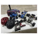 Remote Control Cars (condition unknown) / Bike