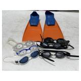Swim Goggles / Flippers