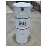 MD Silent Master Central Vacuum Unit (powers on)