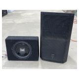 EV ZLX Speaker (powers on) / Dual Subwoofer