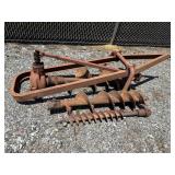 3 point Auger w/ 3 Bits