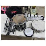 Evans Drums w/ Stands / Xylophone / Practice Pad