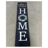 Wooden Home Sign