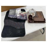 Carpet Floor Mats / Wood Charcuterie Serving Tray