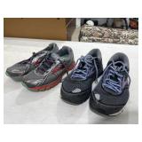 2 Pairs of Brooks Tennis Shoes