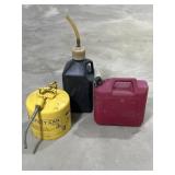 3 Gas Cans