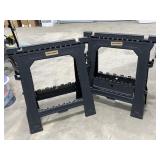 Blue Hawk Foldable Saw Horses
