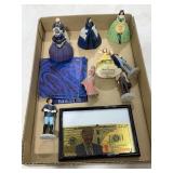 Vintage Franklin Mint Figurines / Trump $1000 Bill