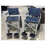 2 Invacare Wheelchairs