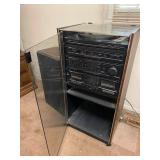 Sharp Stereo System w/ Speakers & Cabinet