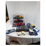 8pc Model Diecast Cars