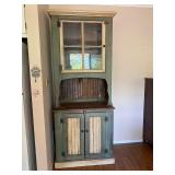 Vintage Rustic Hoosier Cabinet Hutch