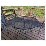 Vintage Metal Patio Set