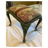 Small Iron Tapestry Footstool