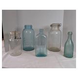 Vintage Bottle & Jar LOT