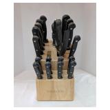 Tools of the Trade Butcher Block Knives