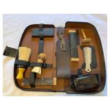Antique Men's Travel Toiletries Kit