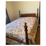 Full Size Antique 4 Poster Bed