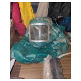 Chemical Shield Blasting Helmet Hood