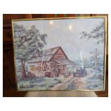 Mike's Garage Print