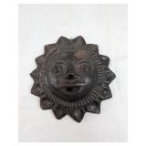 Metal Sun Wall Plaque