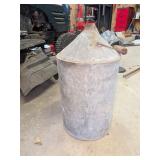 Old Galvanized Steel Funnel Jug