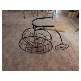 Wire Bicycle Garden Home Decor Plant Stand