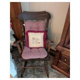 Vintage Wooden Rocking Chair