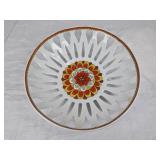 Vintage Schmidt Mid Century Porcelain Fruit Bowl