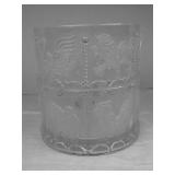 Goebel Carousel Glass Canister