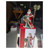 Fitz Floyd Holiday Musical Santa