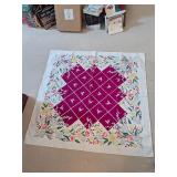 Vintage Card Table Tablecloth