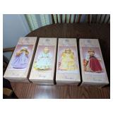 4pc Precious Moments All Season Dolls NIB