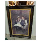 James Hayllar "The Sweethearts" Framed Print