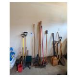 LOT #38 Garden Garage Tools