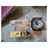 LOT #42 - Garage Miter Box, Bug Killer, etc.