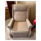 Beige Recliner