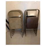 2 Sets Metal Folding Chairs