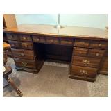 Large Vintage Desk & Chair