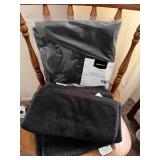 Brand New Black Washcloths